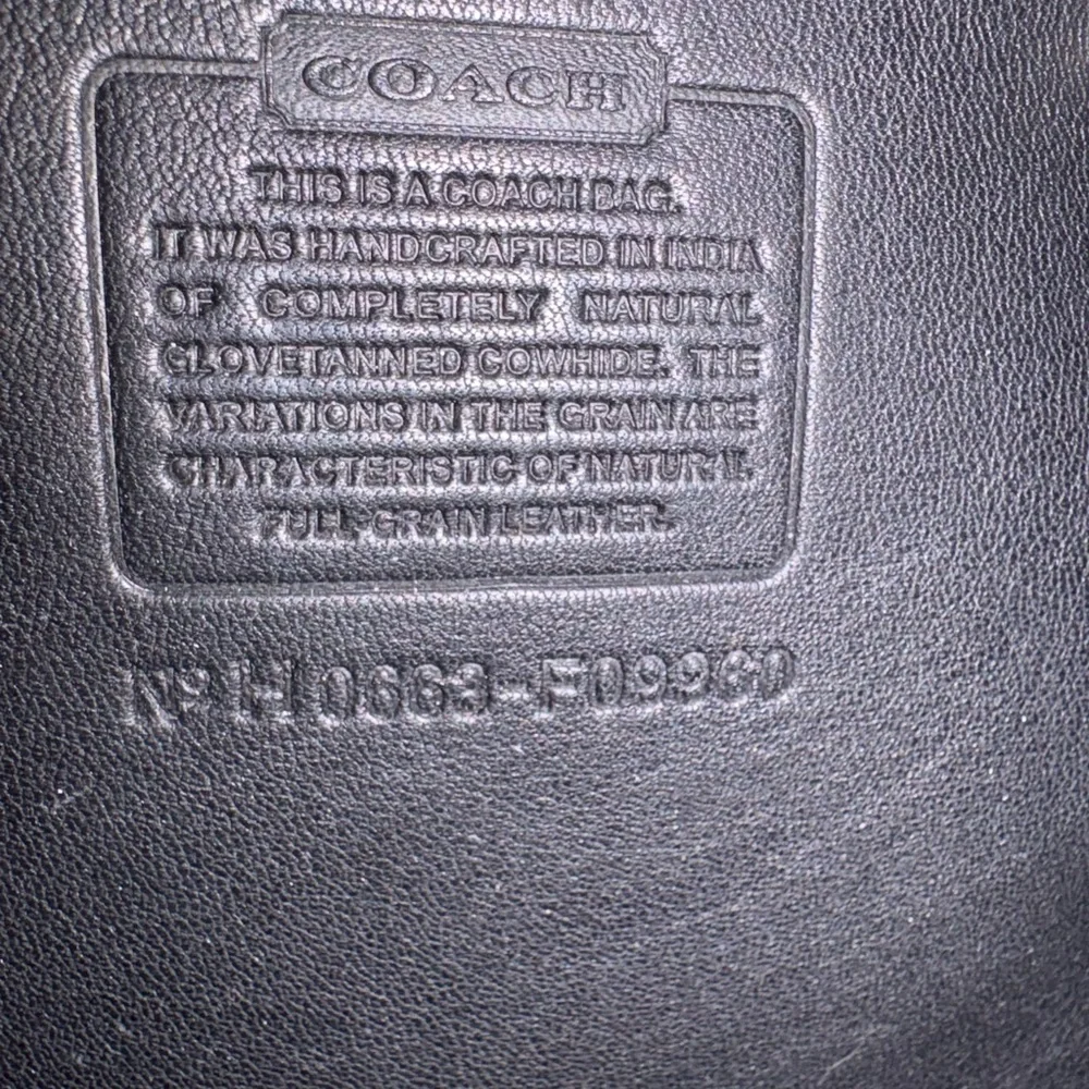 Vintage Coach Daypack Mini Backpack 9960 Black - Picture 10 of 10
